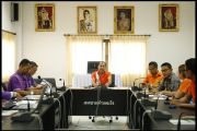ร่วมประชุมมอบหมายหน้าที่ปฏิบัติงานโครงการจัดการแข่งขันกีฬาชุมชนสัมพันธ์ ประจำปี ๒๕๖๘ 