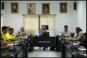 ร่วมประชุมรายงานผลการดำเนินงานกองทุนสวัสดิการชุมชน ณ ห้องประชุมสภาเทศบาลตำบลแว้ง